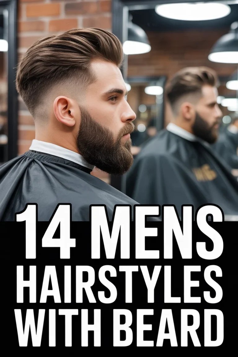 14 Mens Hairstyles With Beard