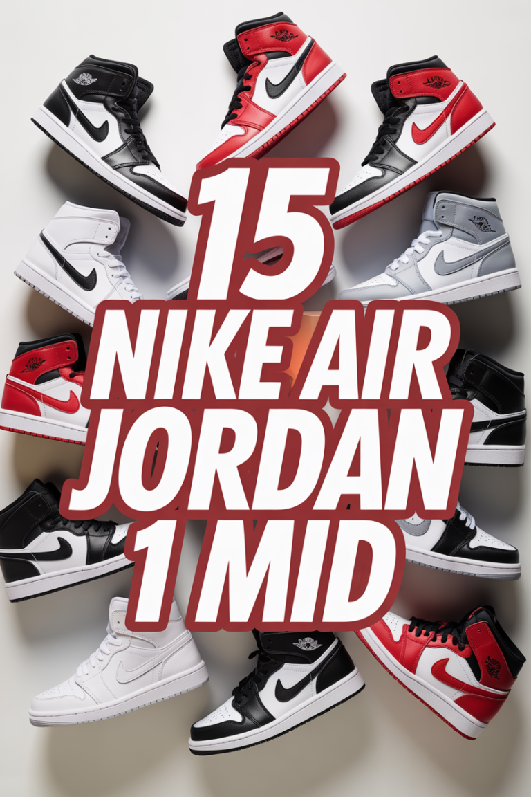 👟 15 Nike Air Jordan 1 Mid