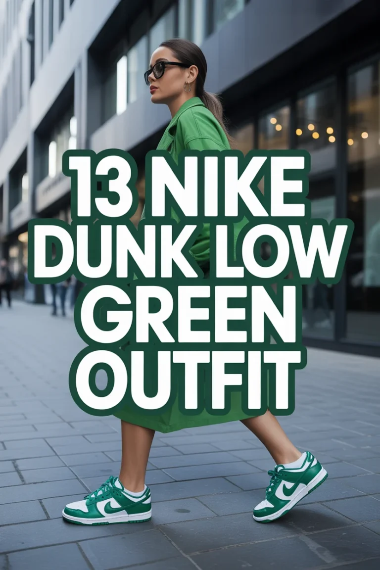 👟 13 Nike Dunk Low Green Outfit
