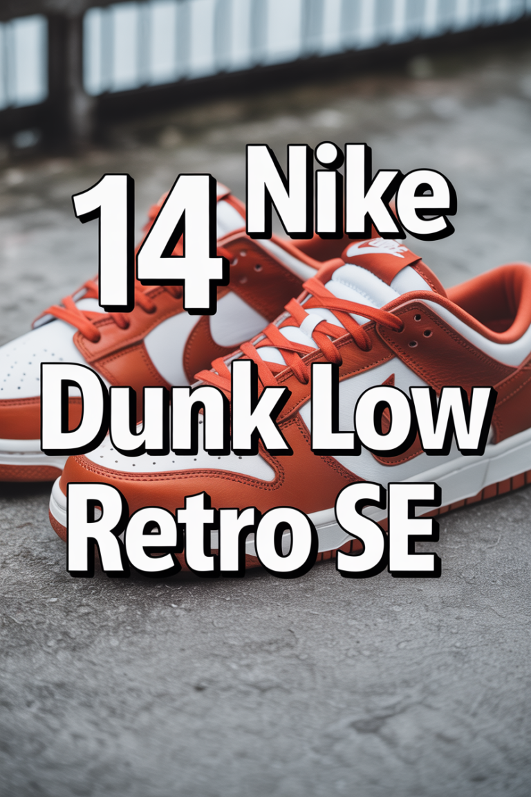 👟 14 Nike Dunk Low Retro Se