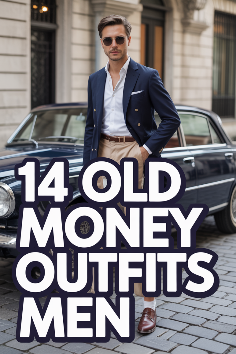 🥂 14 Old Money Outfits Men