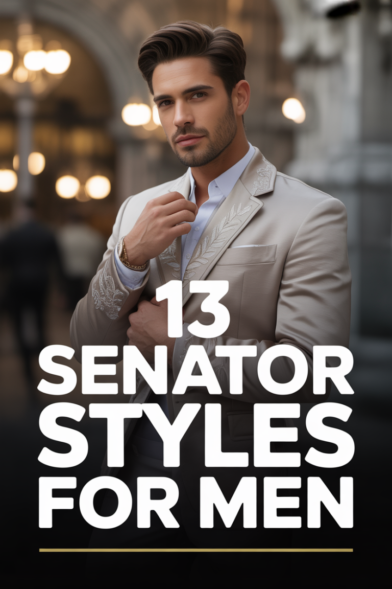 👔 13 Senator Styles For Men