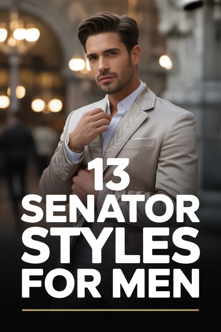 👔 13 Senator Styles For Men