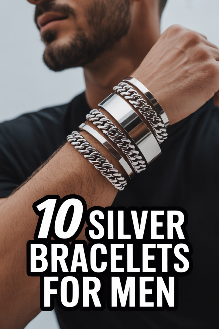 ⛓️ 10 Silver Bracelets For Men