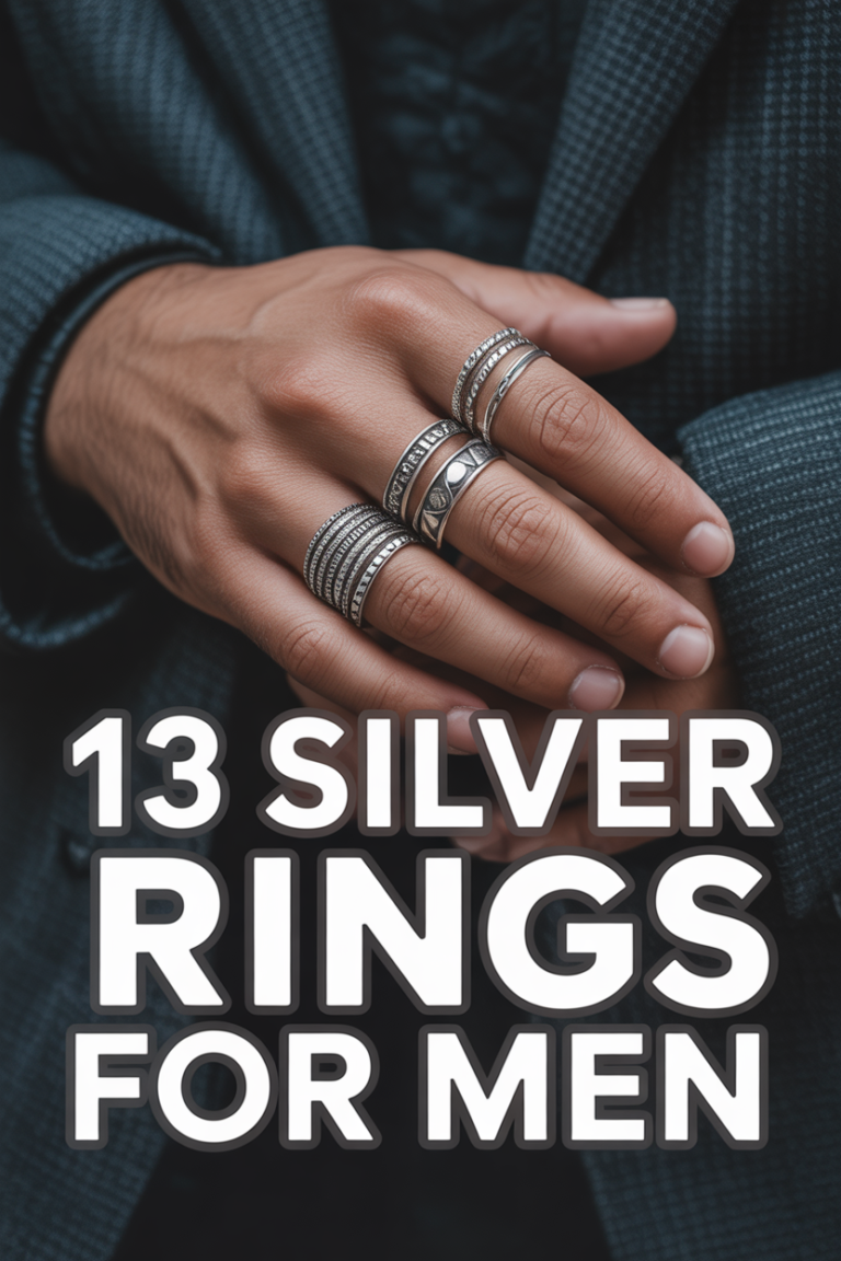 💍 13 Silver Rings For Men
