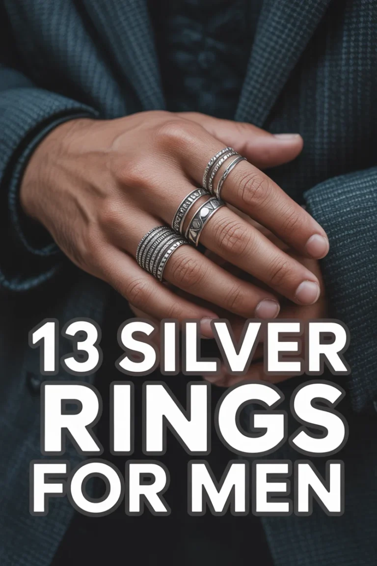 💍 13 Silver Rings For Men