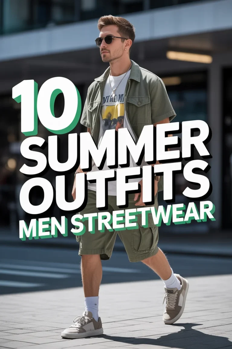 ☀️ 10 Summer Outfits Men Streetwear