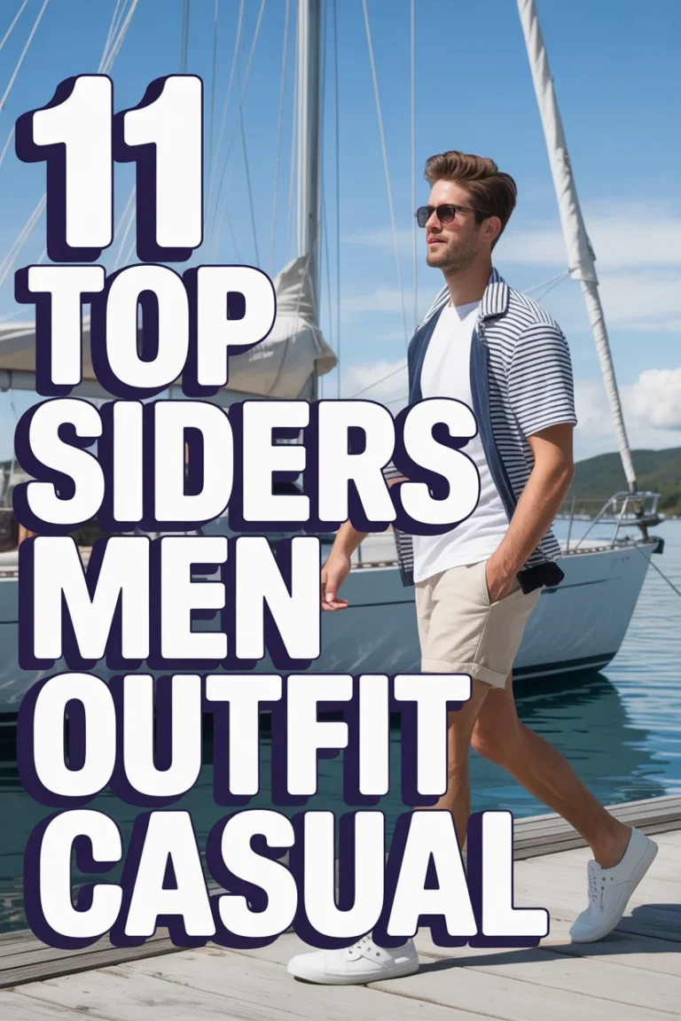 ⛵ 11 Top Siders Men Outfit Casual