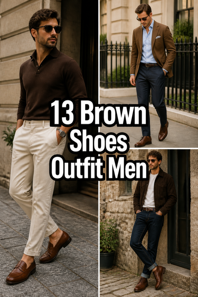 👞 13 Brown Shoes Outfit Men