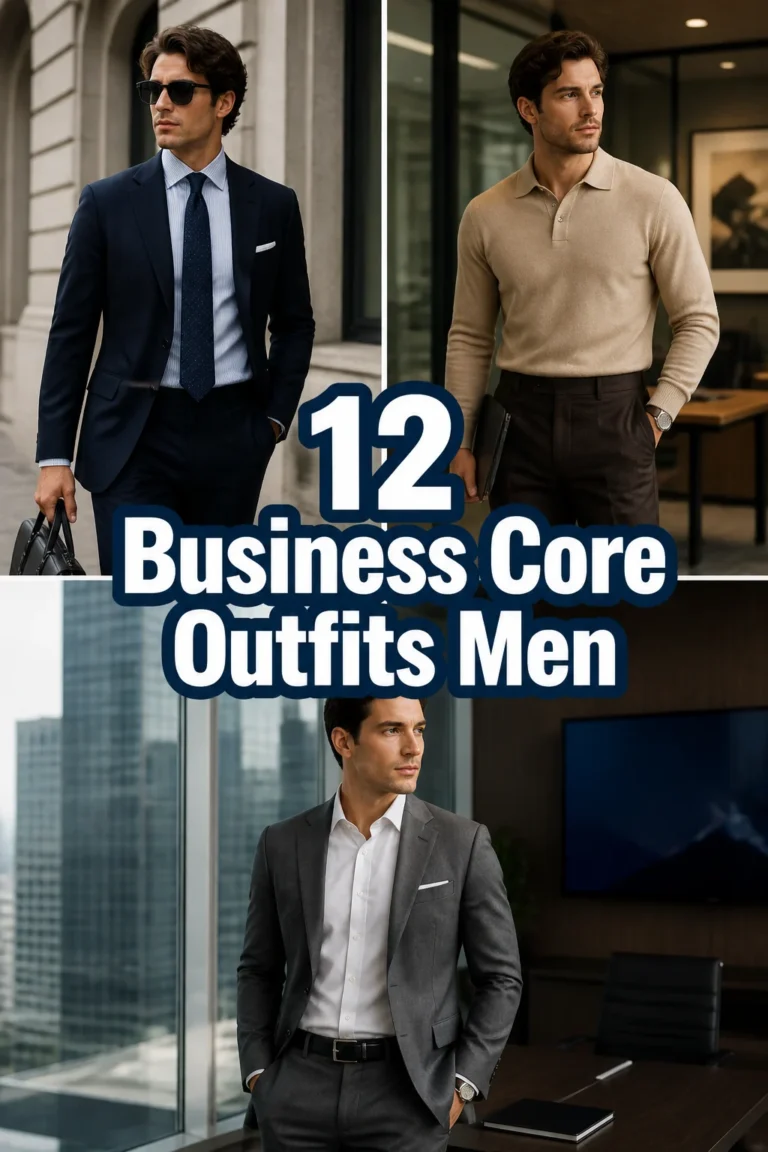 👔 12 Business Core Outfits Men