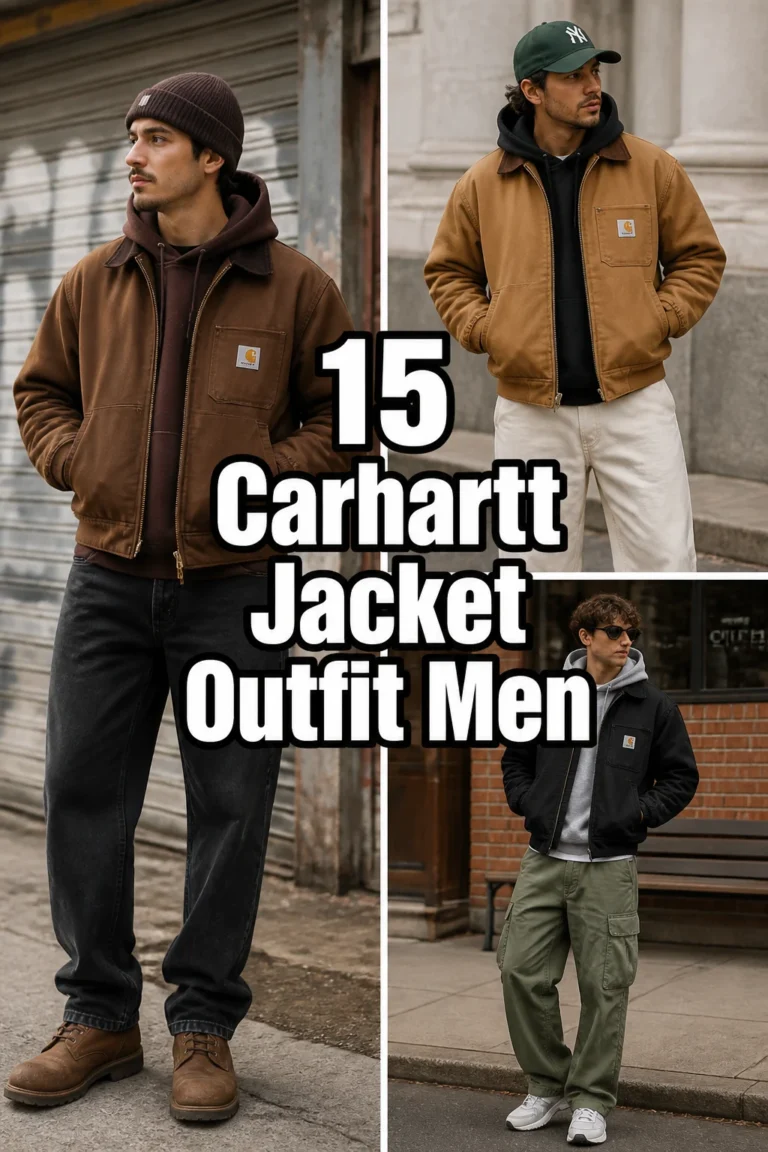 🧥 15 Carhartt Jacket Outfit Men