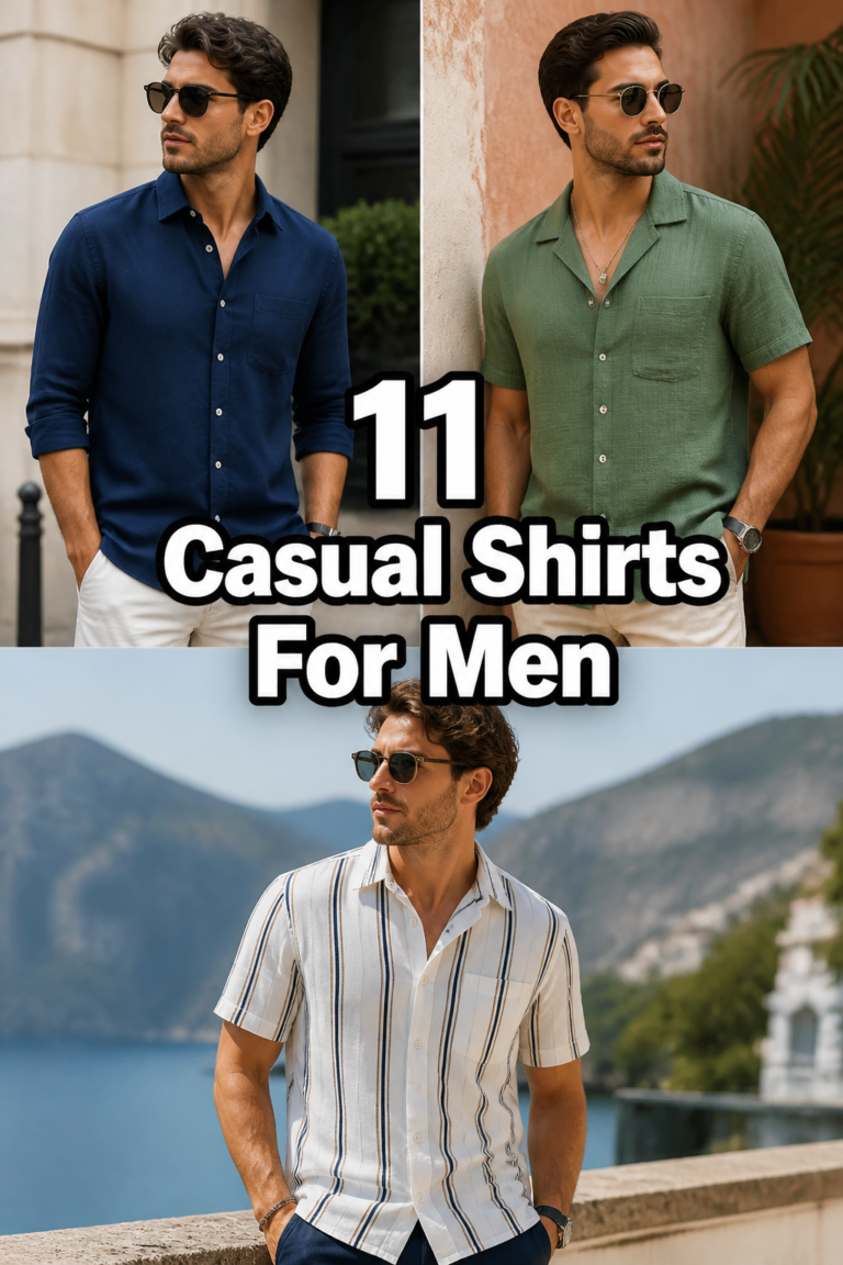 👕 11 Casual Shirts For Men