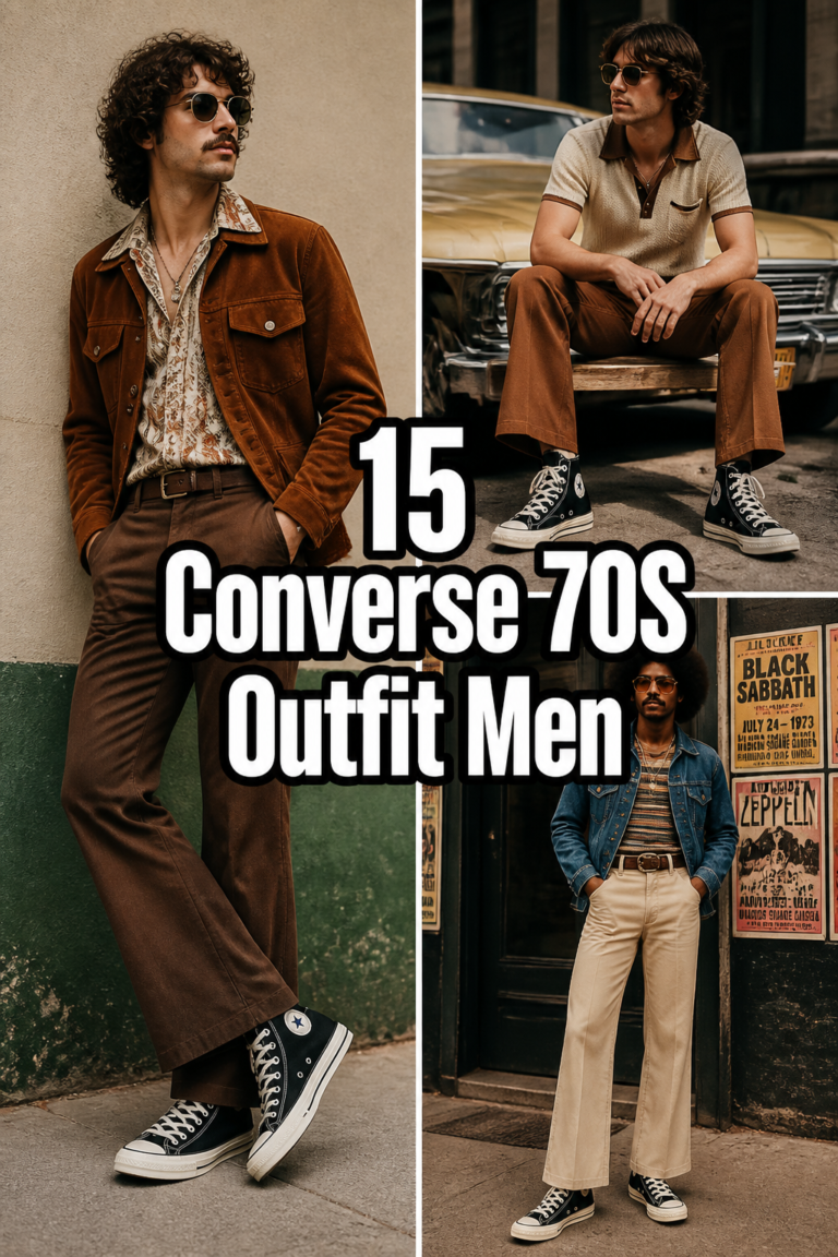 👟 15 Converse 70S Outfit Men