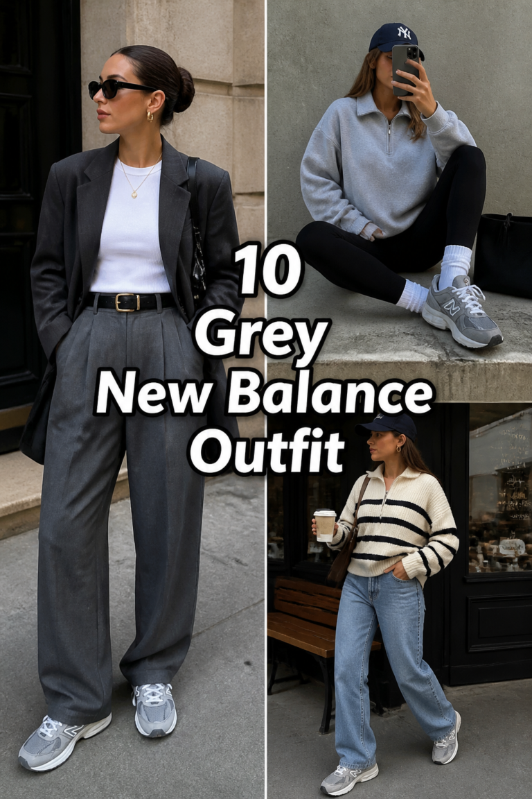 👟 10 Grey New Balance Outfit