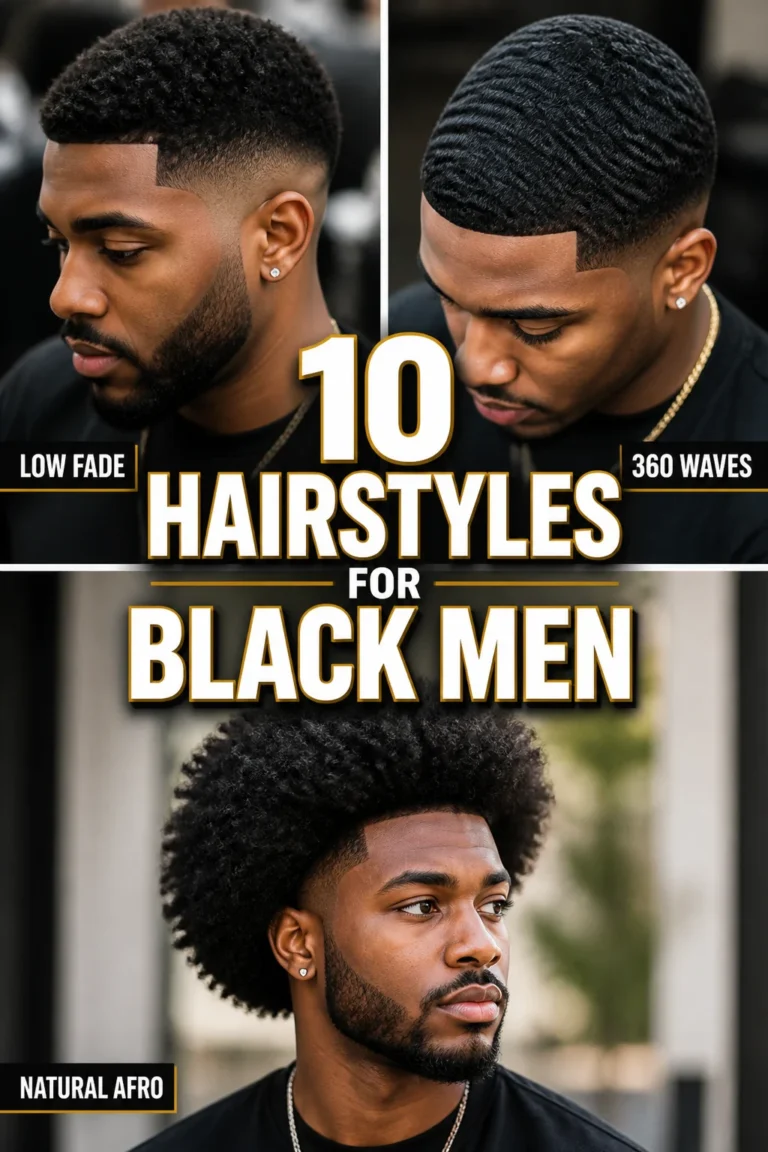 💈 10 Hairstyles For Black Men