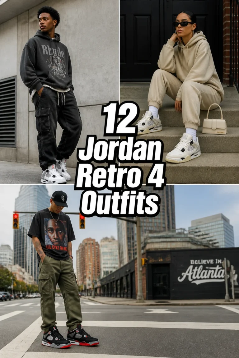 👟 12 Jordan Retro 4 Outfits