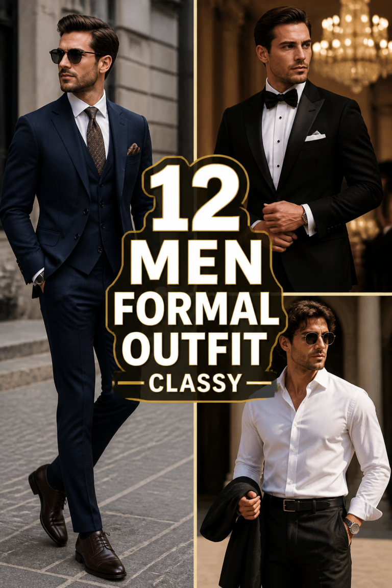 🤵 12 Men Formal Outfit Classy