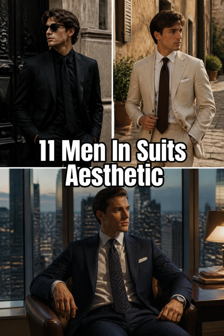 🕴️ 11 Men In Suits Aesthetic