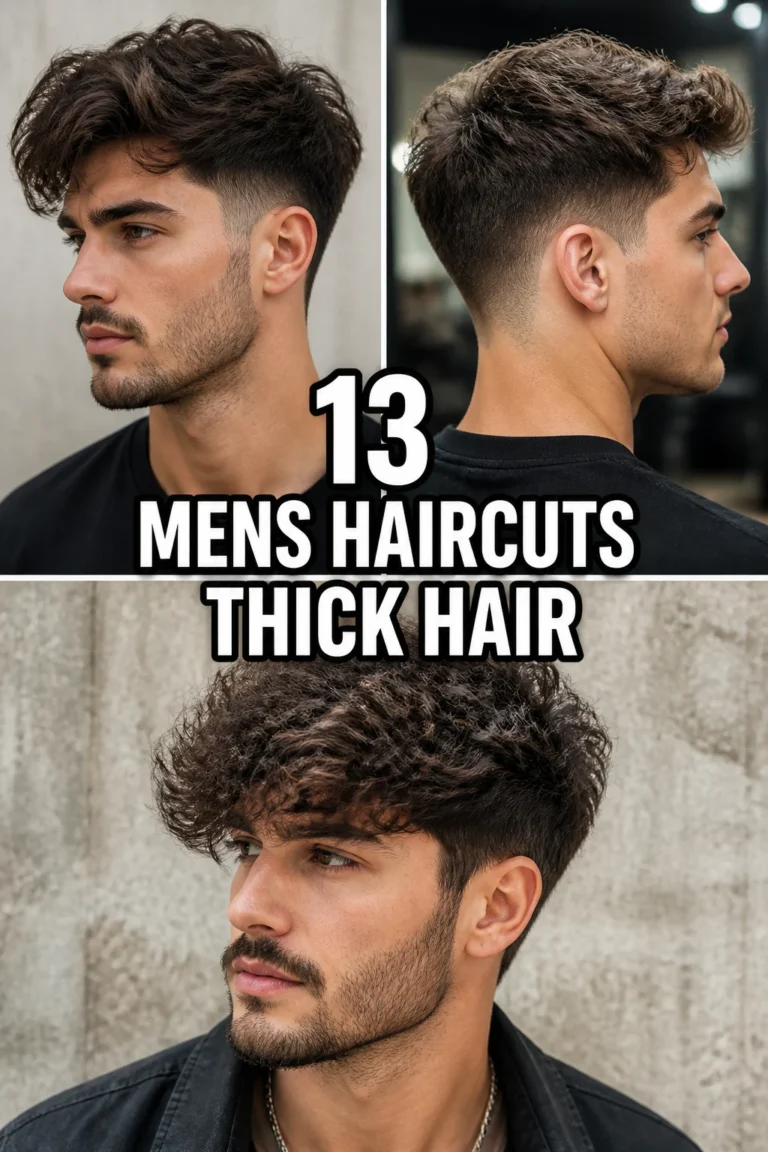 ✂️ 13 Mens Haircuts Thick Hair