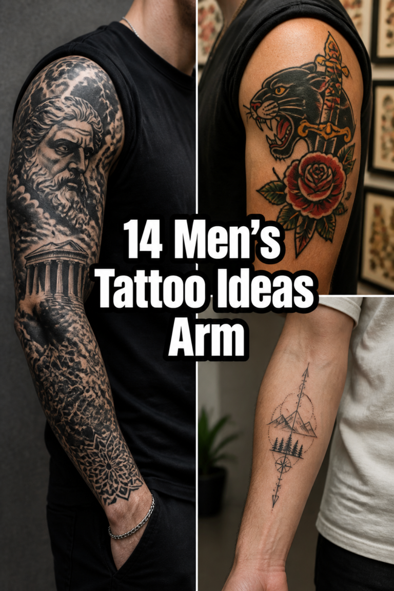 💪 14 Men’s Tattoo Ideas Arm
