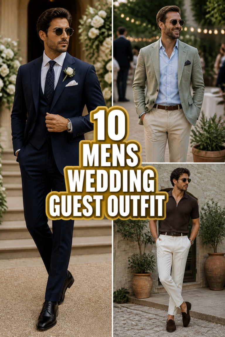 🤵 10 Mens Wedding Guest Outfit