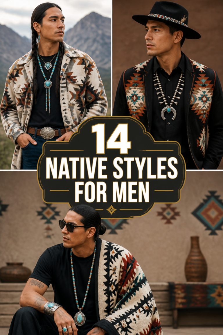🪶 14 Native Styles For Men