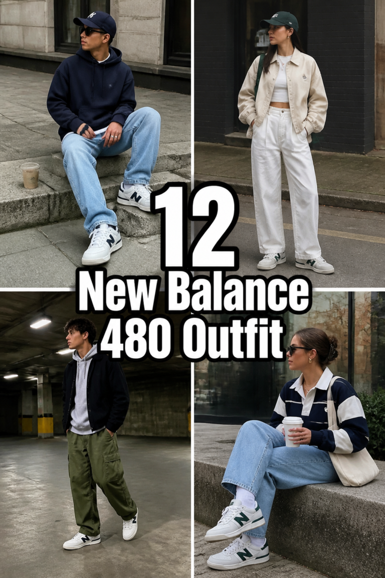 👟 12 New Balance 480 Outfit