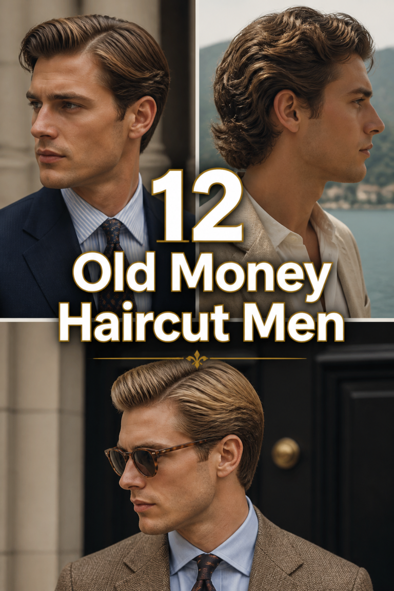 🎩 12 Old Money Haircut Men