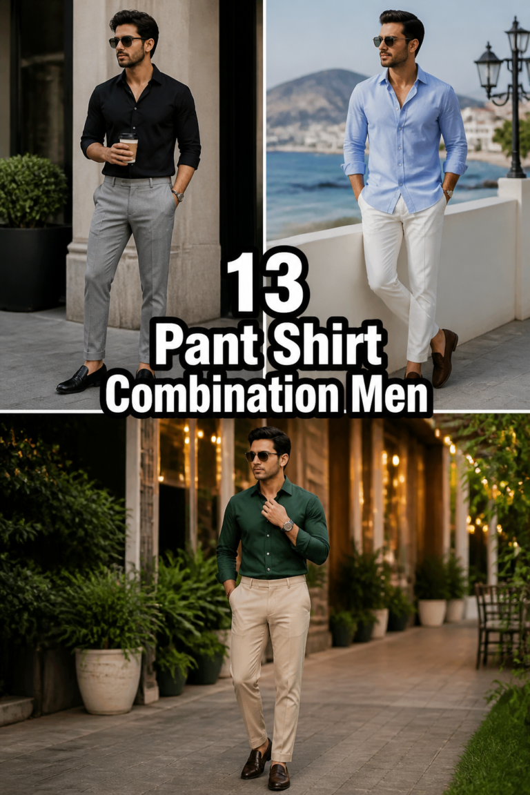 👕 13 Pant Shirt Combination Men