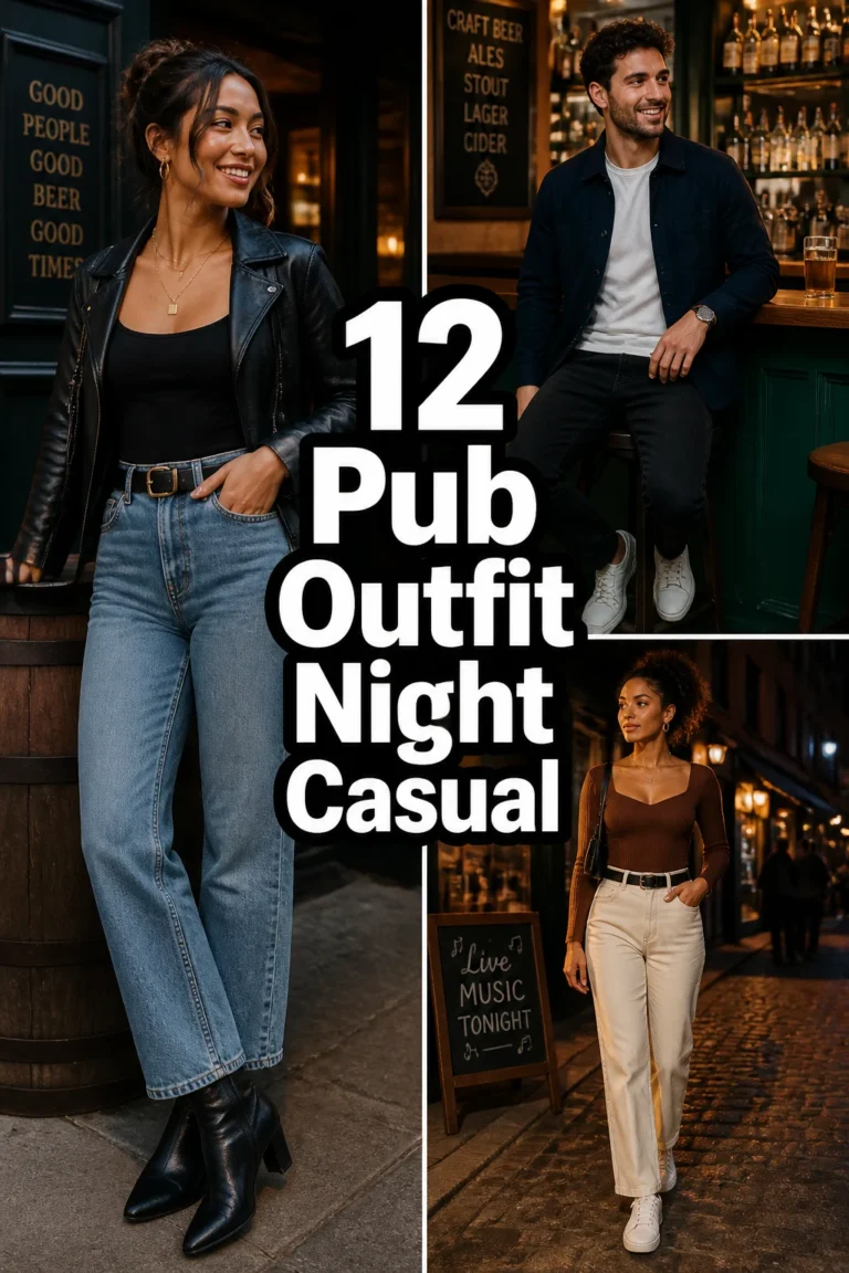 🍻 12 Pub Outfit Night Casual