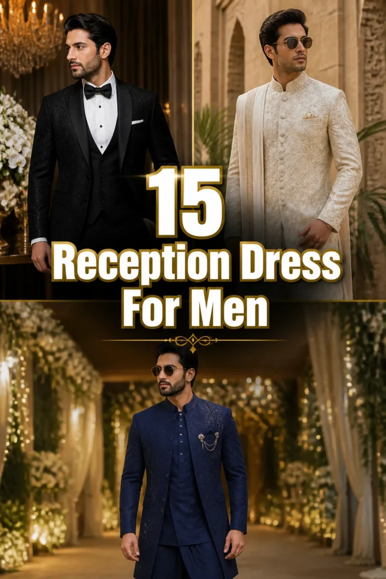 ✨ 15 Reception Dress For Men