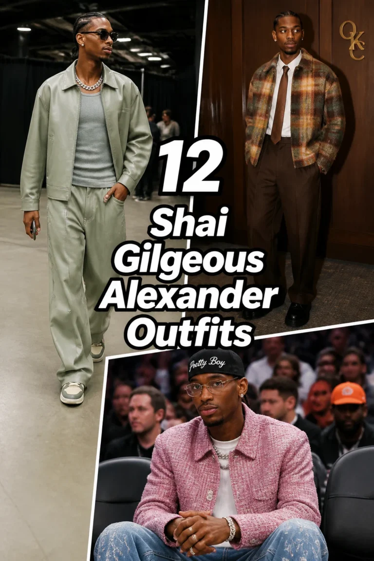 ✨ 12 Shai Gilgeous Alexander Outfits