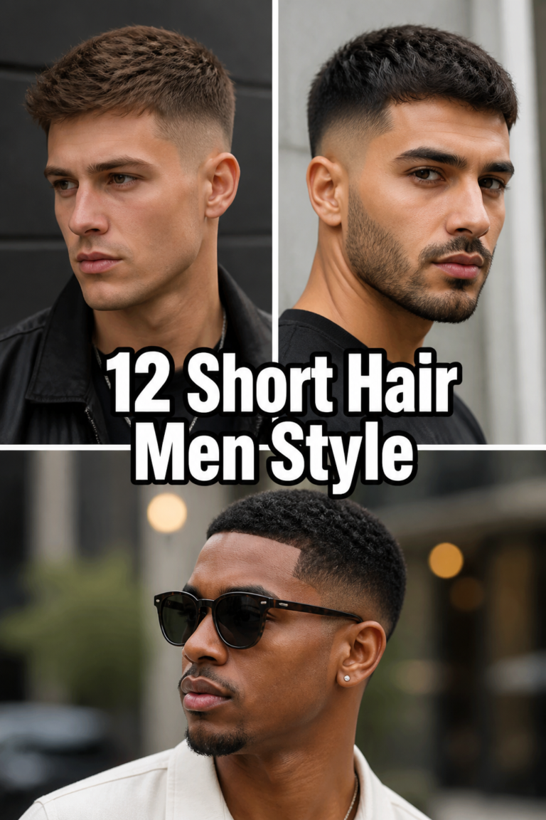 ✂️ 12 Short Hair Men Style