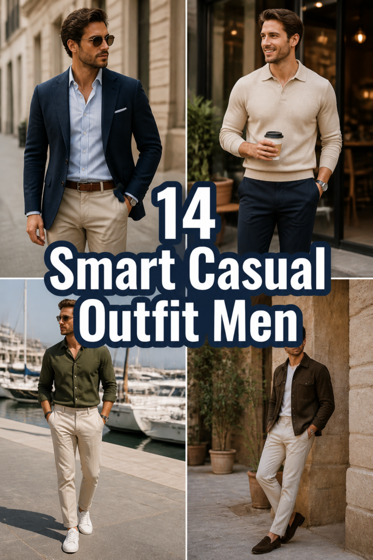🧥 14 Smart Casual Outfit Men