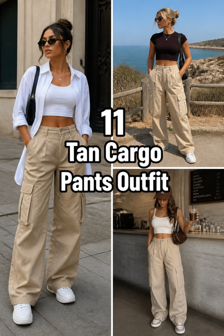 👘 11 Tan Cargo Pants Outfit